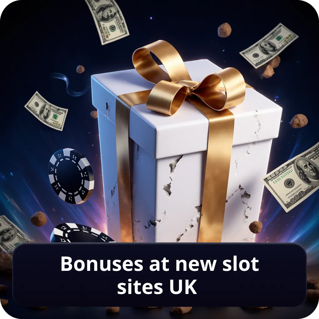 Bonuses at new slot sites UK